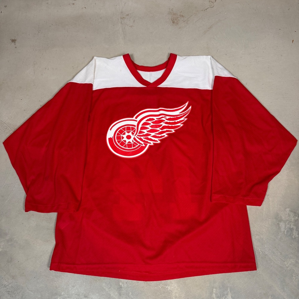 CCM Detroit Red Wings Brendan‎ Shanahan 14 Hockey Jersey Mens Medium Red Vintage